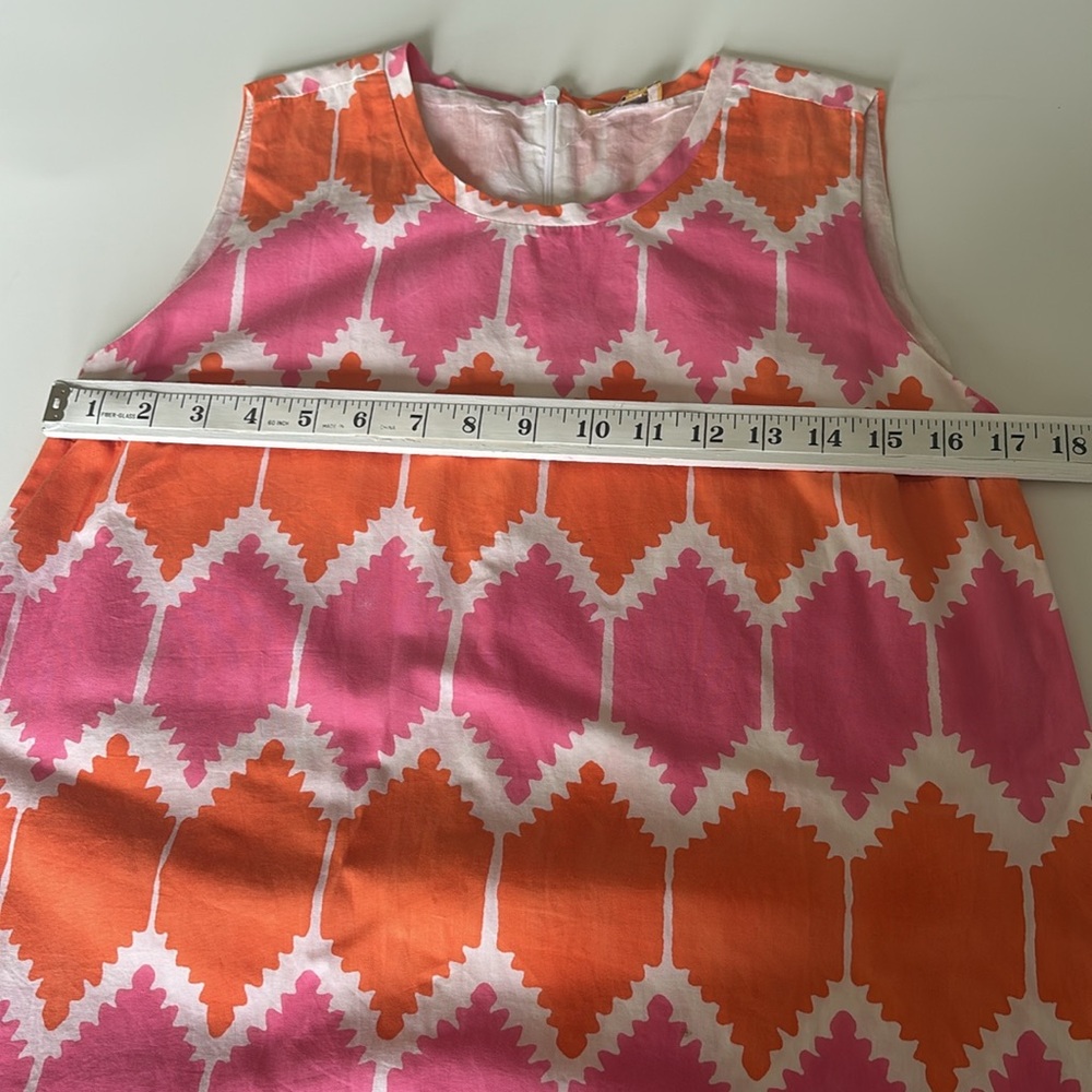 Roberta Roller Rabbit Diamond Pattern Shift Dress… - image 5